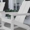 Flash Furniture White Modern Poly Resin Adirondack Rocking Chair JJ-C14709-WH-GG - alternate 5